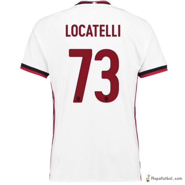 Camiseta AC Milan Replica Segunda Ropa Locatelli 2017/18